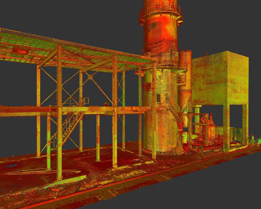 3d scannen silo