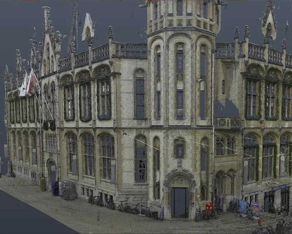 Postgebouw Gent aan Korenmarkt