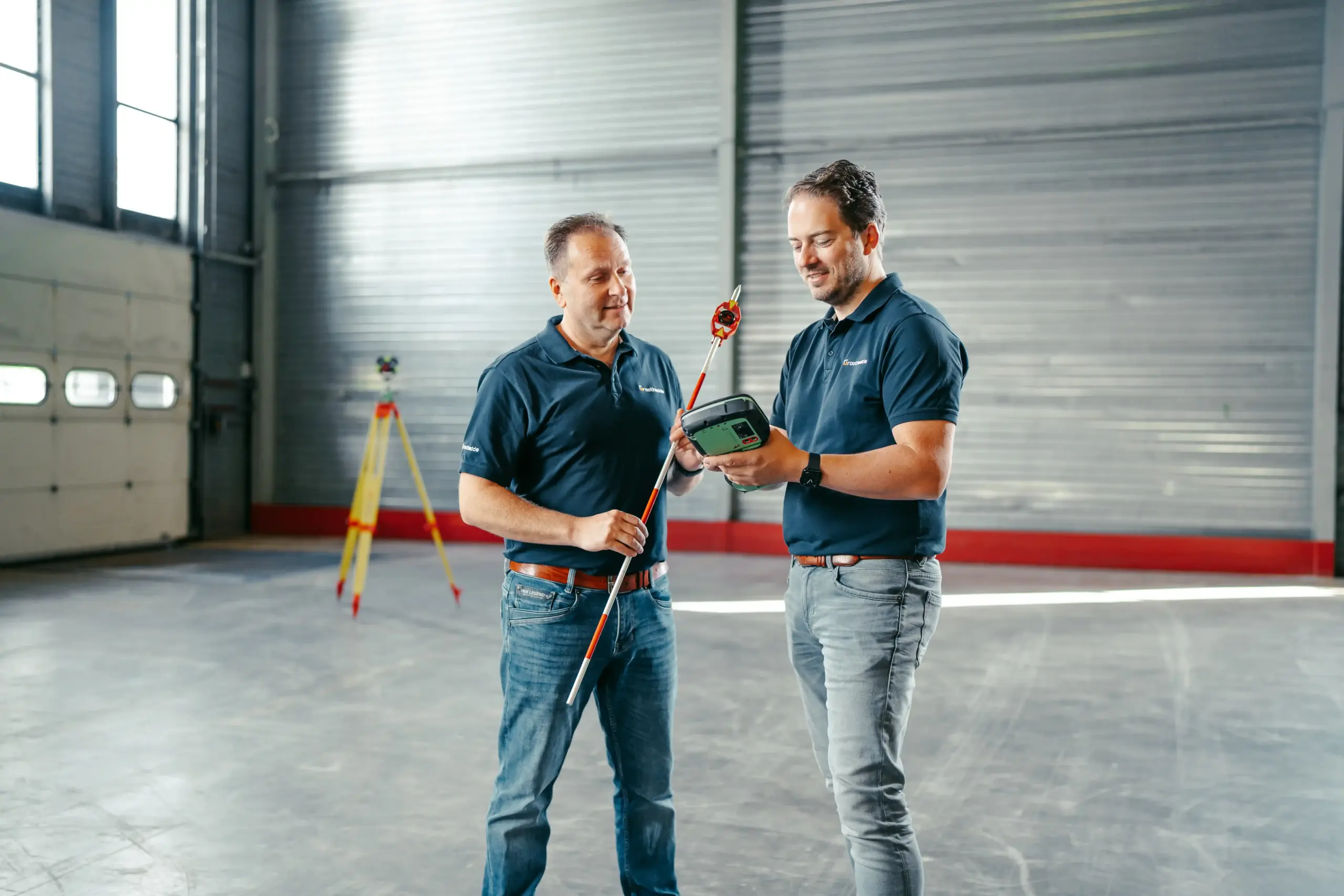 Laser scannen in elke fase