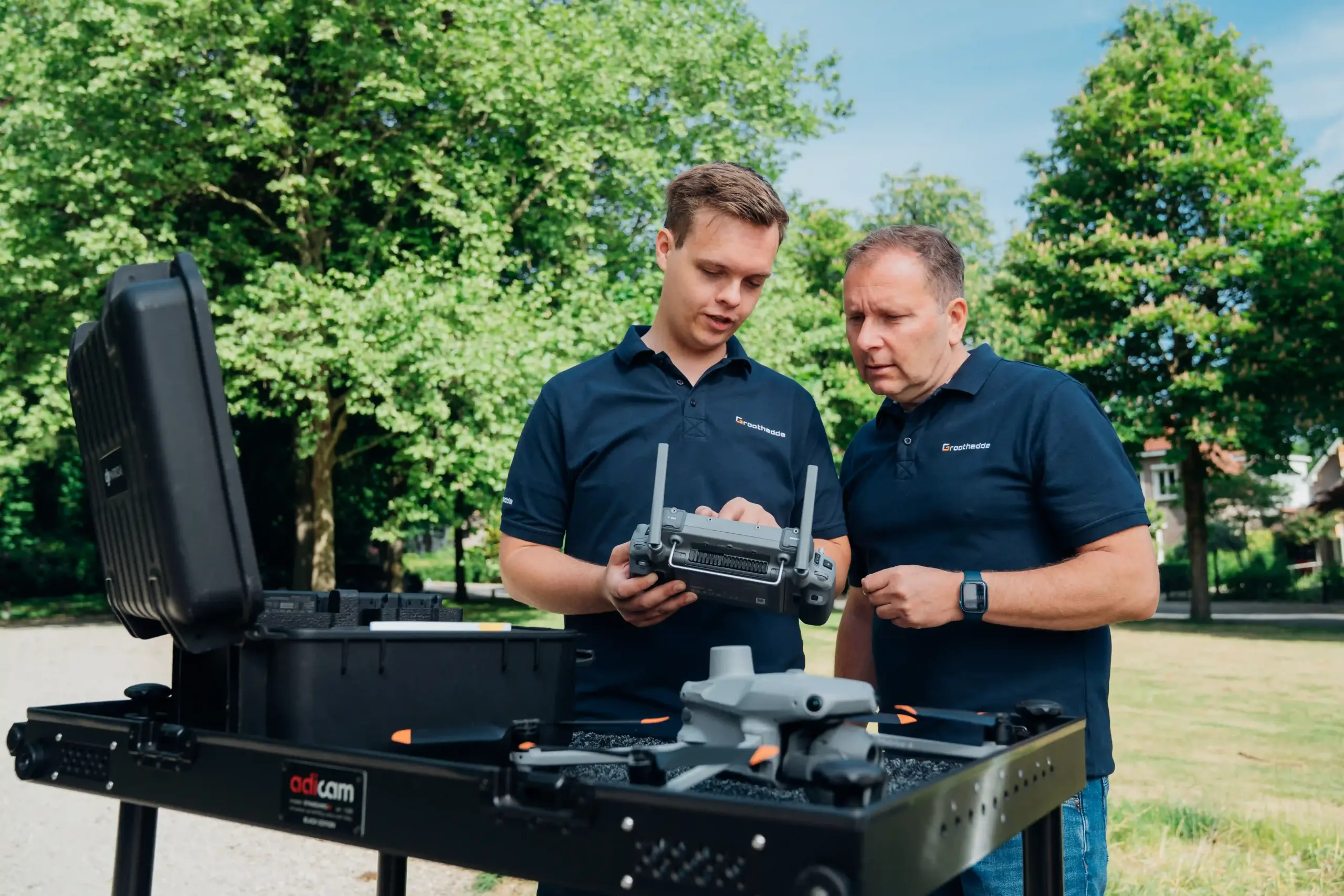 Orthofoto en 3D drone mapping